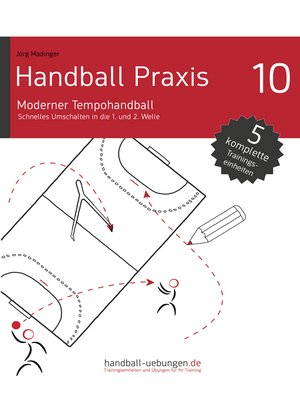cover image of Handball Praxis 10 – Moderner Tempohandball